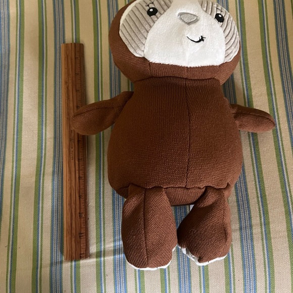 Spark Create Imagine 14” Knit Soft Plush Brown Sloth Stuffed Animal Toy - Picture 8 of 8